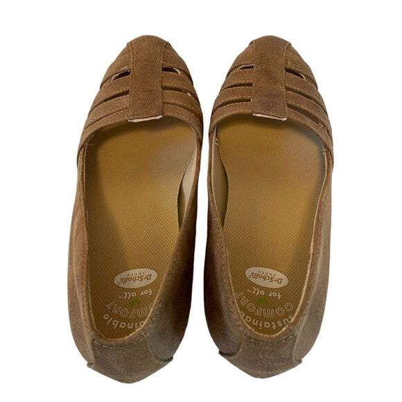 Dr Scholl’s Sustainable Comfort Faux Suede Wedge Heeled Slip-Ons in Ladies Sz 6M - Picture 3 of 7